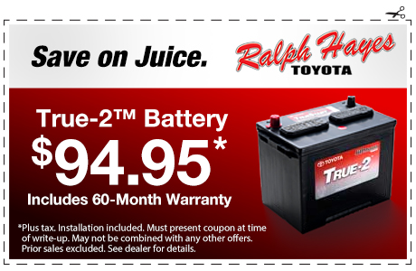 Toyota TrueStart Battery Sale Anderson SC